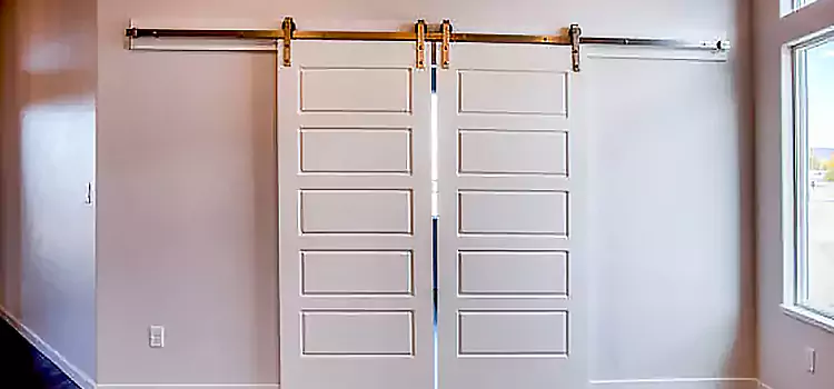 Glass Barn Door with Installation Hardware Kit Weymouth